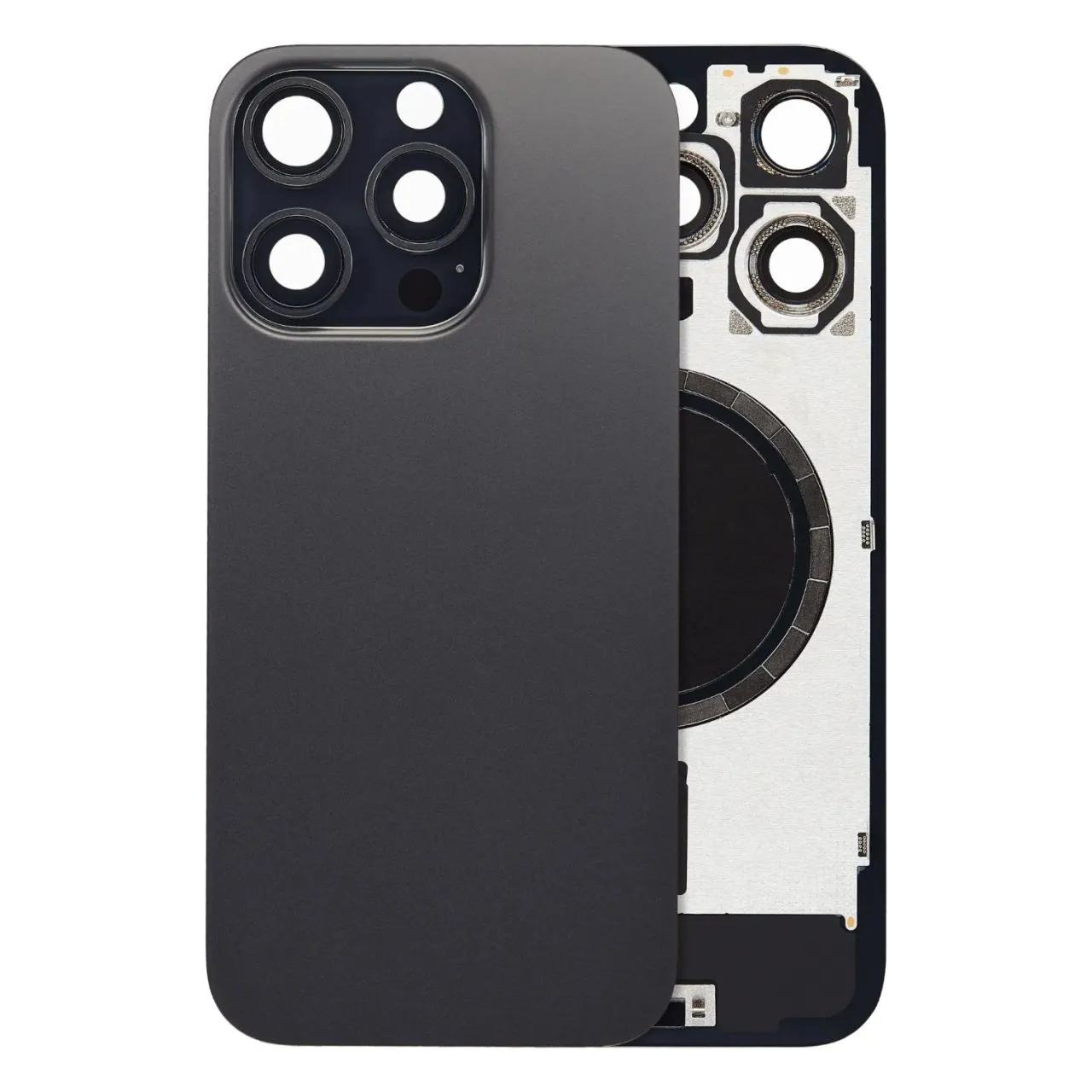 iPhone 16 Back Glass with Magnet, Wireless Charging, and LED