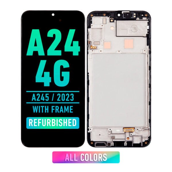 Samsung Galaxy A24 4G (A245 / 2023) OLED Screen Assembly Replacement With Frame