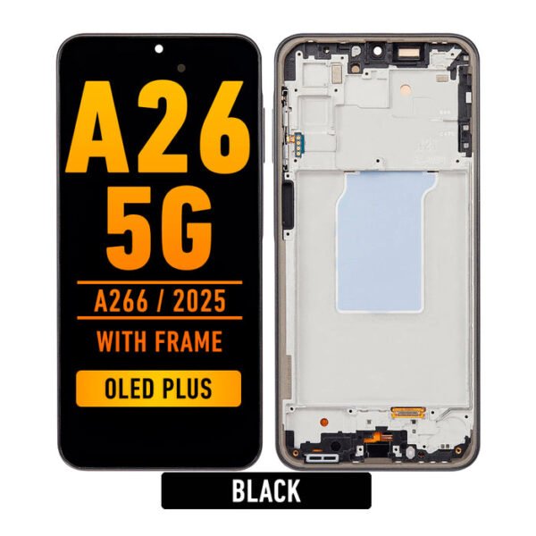 Samsung Galaxy A26 5G (A266 / 2025) OLED Screen Assembly Replacement With Frame