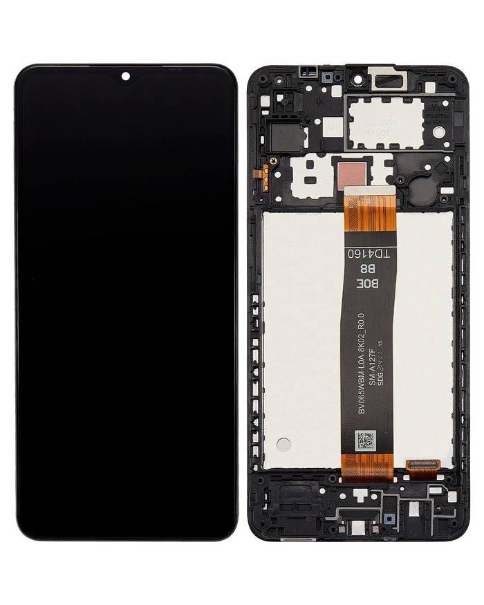 Samsung Galaxy A12 / A12 Nacho LCD Screen Assembly With Frame - Image 4