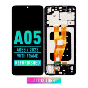 Samsung Galaxy A05 (A055 / 2023) LCD Screen Assembly Replacement With Frame