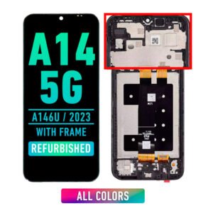 Samsung Galaxy A14 5G (A146U / A146P / A146V / A146W / 2023) LCD Screen Assembly Replacement With Frame