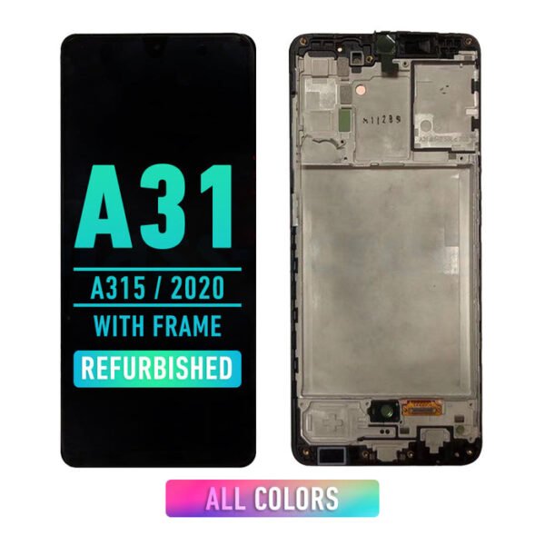 Samsung Galaxy A31 (A315 / 2020) Screen Assembly Replacement With Frame