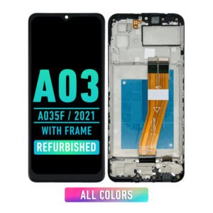 Samsung Galaxy A03 (A035F / 2021) LCD Screen Assembly Replacement With Frame