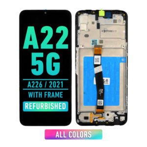 Samsung Galaxy A22 5G (A226 / 2021) OLED Screen Assembly Replacement With Frame