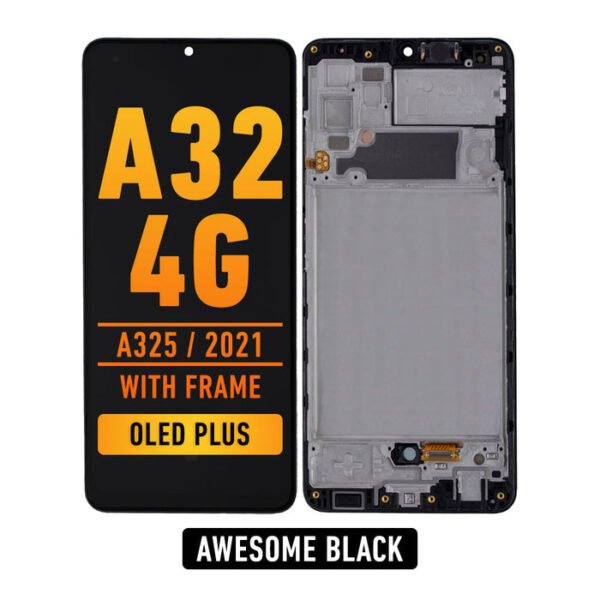 Samsung Galaxy A32 (A325 / 2021) LCD Screen Assembly Replacement With Frame