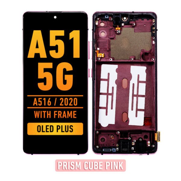 Samsung Galaxy A51 5G (A516 / 2020) OLED Screen Assembly Replacement With Frame