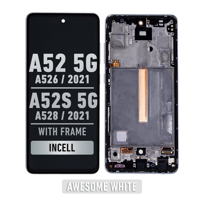 Samsung Galaxy A52s LCD Screen Assembly With Frame – Complete Display & Touch Repair Solution