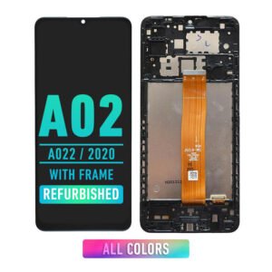 Samsung Galaxy A02 (A022 / 2020) LCD Screen Assembly Replacement With Frame