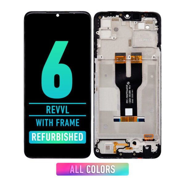 Revvl 6 LCD Screen Assembly Replacement