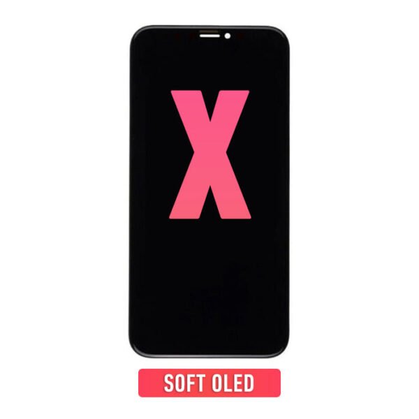 iPhone X OLED Screen Assembly Replacement With Digitizer (Aftermarket Plus)