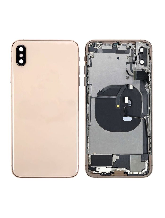 iPhone XS Max Back Glass Replacement (No Logo)( all colours ) - Image 3