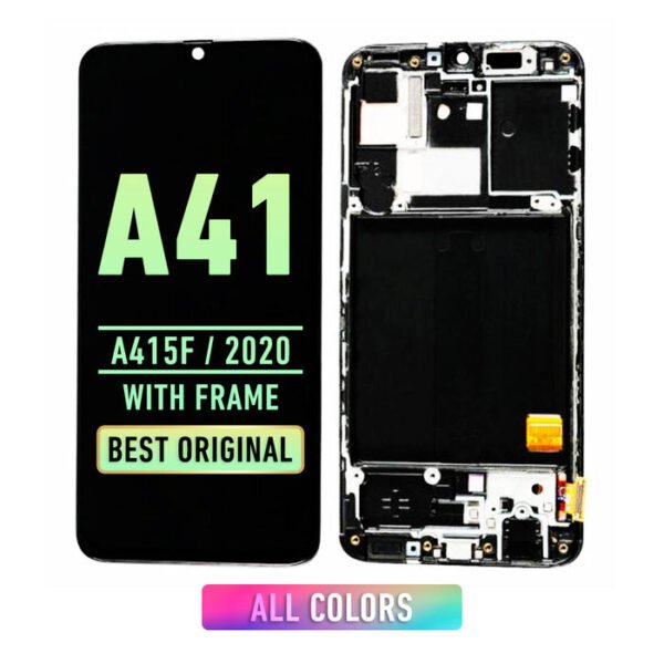 Samsung Galaxy A41 (A415F / 2020) LCD Screen Assembly Replacement With Frame