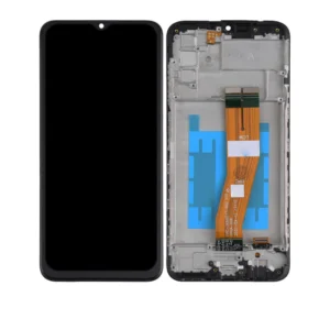 Samsung Galaxy A03s (A037F / 2021) LCD Screen Assembly Replacement With Frame (GLOBAL VERSION) (Dual SIM) (Micro-USB)
