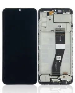 Samsung Galaxy A03s (A037F / 2021) LCD Screen Assembly Replacement With Frame (GLOBAL VERSION) (Dual SIM) (Micro-USB)