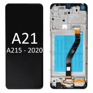 Samsung Galaxy A21 (A215 / 2020) LCD Screen Assembly Replacement With Frame
