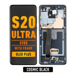 Galaxy S20 Ultra 5G OLED Screen Assembly Replacement With Frame