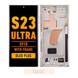 Galaxy S23 Ultra OLED Screen Assembly Replacement With Frame