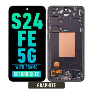 Samsung Galaxy S24 FE OLED Screen Assembly Replacement With Frame