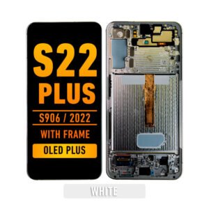 Galaxy S22 Plus OLED screen assembly with frame