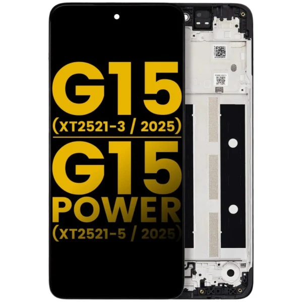 Moto G15 (xt2521-5/2025) LCD Screen Replacement