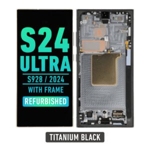 S24 Ultra 5G OLED Screen Assembly Replacement With Frame
