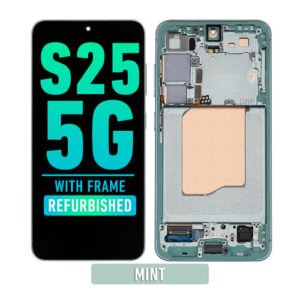 Galaxy S25 OLED Screen Assembly Replacement With Frame