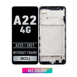 Samsung Galaxy A22 4G (A225 / 2021) LCD Screen Assembly Replacement With Frame