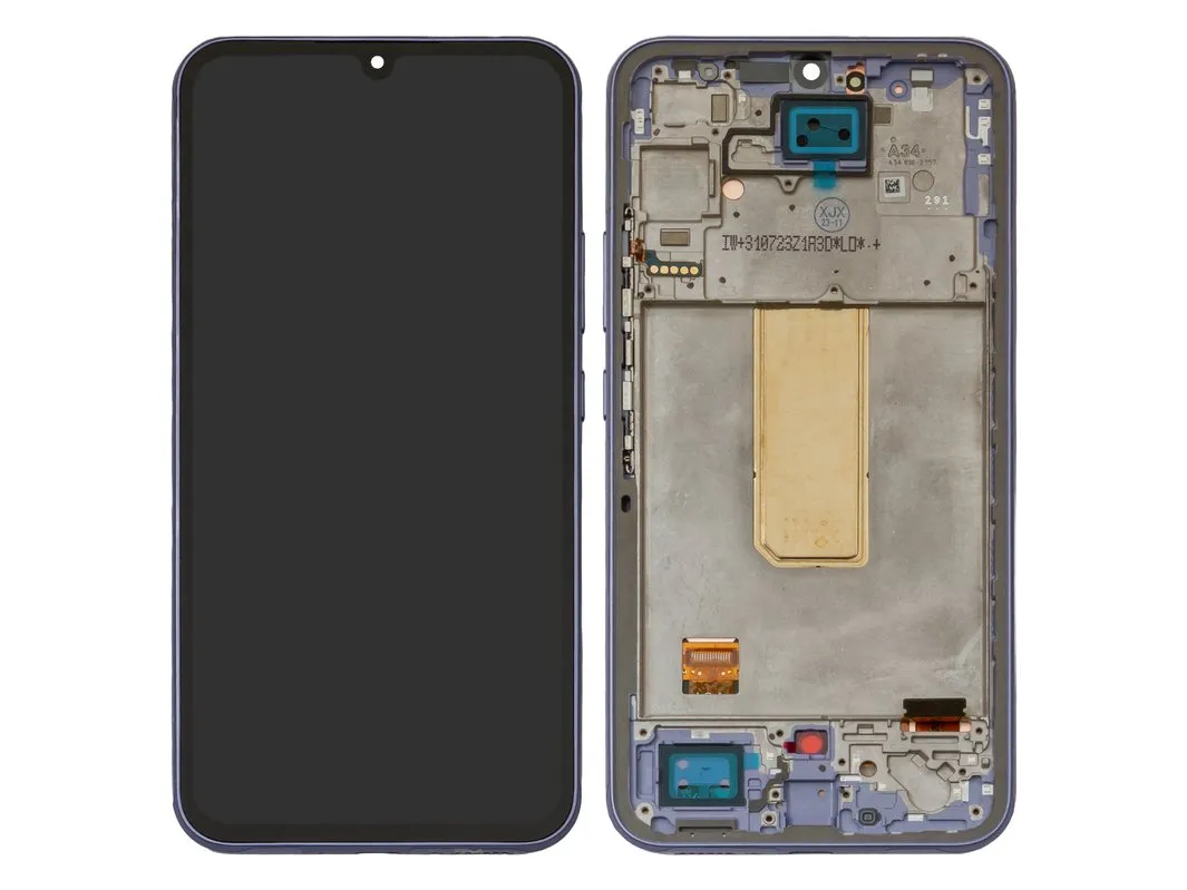 Samsung Galaxy A34 5G (A346 / 2023) LCD Screen Assembly Replacement With Frame